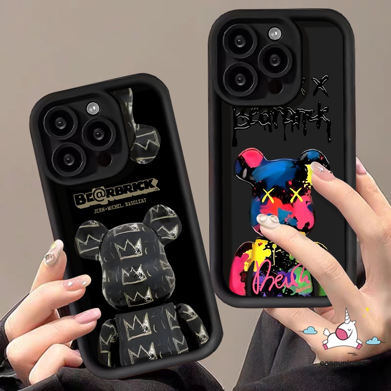 เคสโทรศัพท์มือถือ ลายการ์ตูนหมี หลากสี สําหรับ Vivo Y35 Y17S Y27 Y16 Y36 Y15 Y17 Y15s V25 E Y91 Y22 Y11 Y21s Y33 Y21 V29 Y12 V27 Y12i Y20 Y02 Y15A Y20s Y91C Y31 Y50 Y22s Y30 Y51