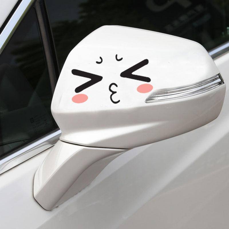 สติกเกอร์กระจกมองหลังไฟฟ้า ลายการ์ตูนน่ารัก สําหรับตกแต่งหมวกกันน็อค ราคา ถูกที่สุด ดีลบีเคเค แกลเลอรีภาพที่ 4