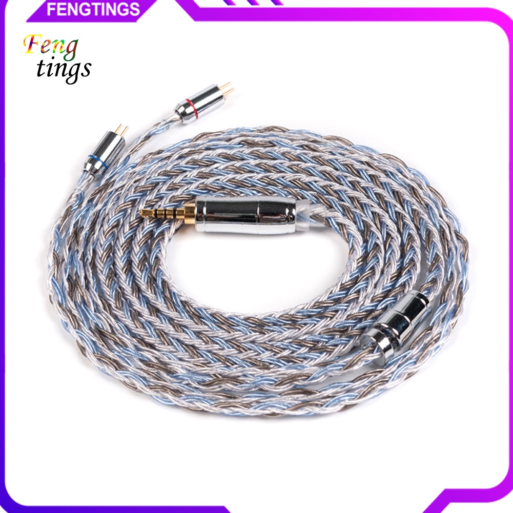 [Ft] Kbear สายเคเบิ้ลหูฟัง แบบถัก 2Pin MMCX QDC TFZ 16 Strands