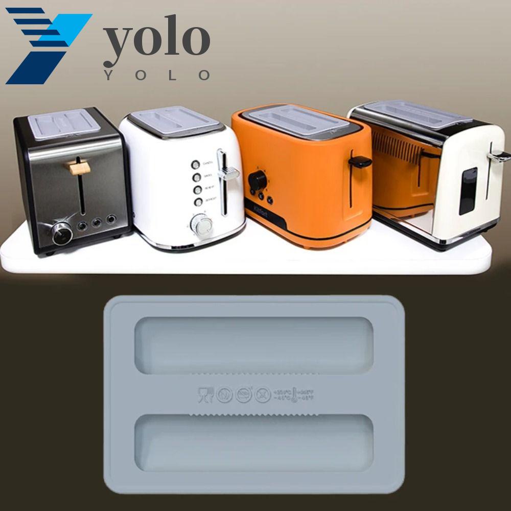 Yolo ฝาปิดซิลิโคน ป้องกันฝุ่น สําหรับเครื่องปิ้งขนมปัง|ฝาปิดแซนวิช|ผ้าคลุมเครื่องครัว แซนวิช กันฝุ่น