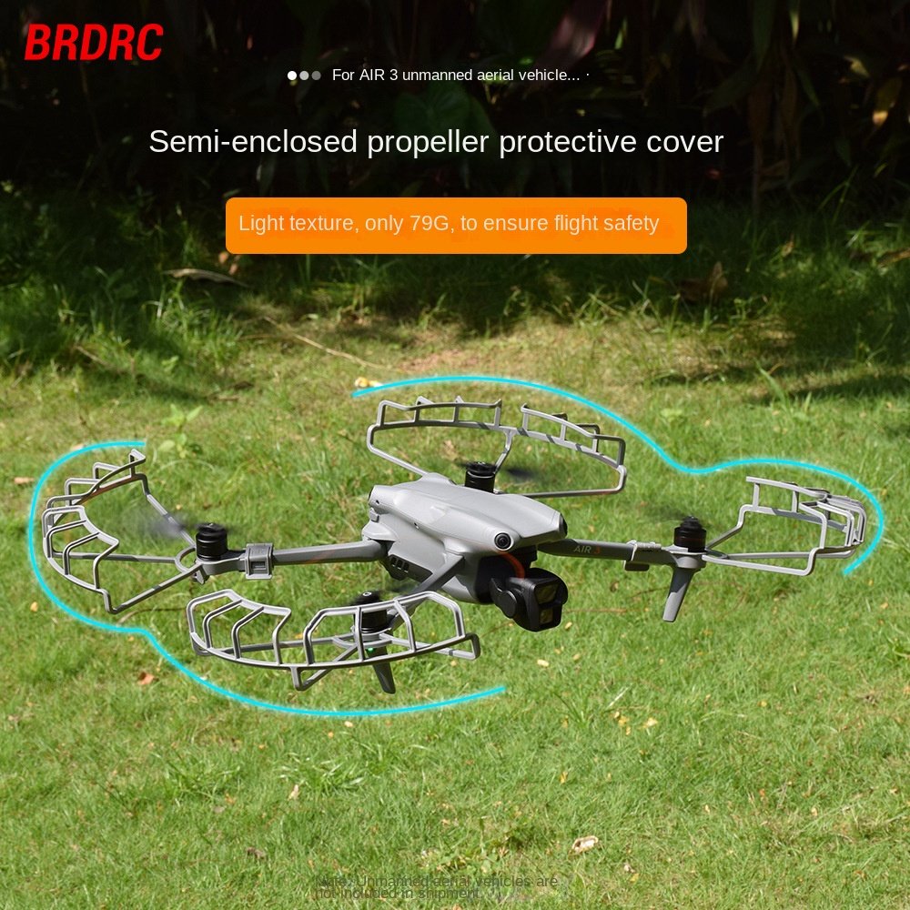Brdrc แหวนป้องกันใบพัด ป้องกันการชน สําหรับ DJI AIR 3 Blade AIR 3