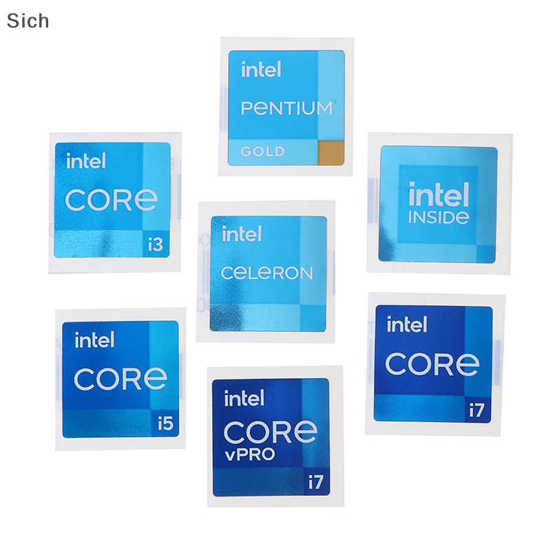 [Sich] ใหม่ สติกเกอร์ CPU 11 Generation i3 i5 i7 VPRO INSIDE สําหรับติดตกแต่งแล็ปท็อป DIY 5 ชิ้น
