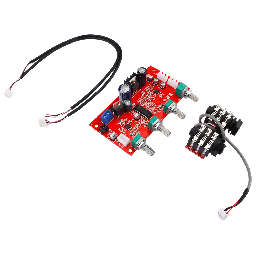 บอร์ดคาราโอเกะ โพเทนชิโอมิเตอร์ บอร์ดไมโครโฟน PT2399 NE5532 M65831