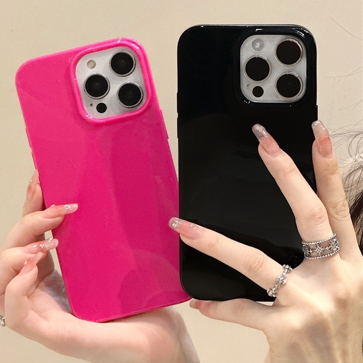 เคสไอโฟน Case iPhone 17 Air 16 15 14 13 12 11 Pro Max XR 7 8 Plus X XS Max เคสมือถือTPUนิ่มแบบเจลลี่เรืองแสงสําหรับ