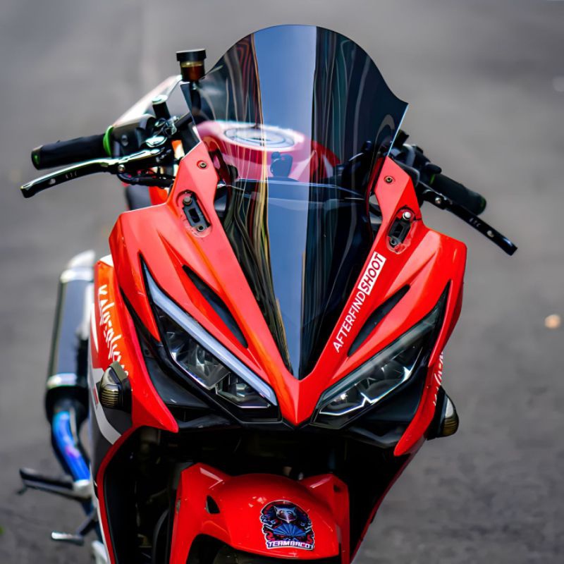 กระจกบังลม Honda CBR 150R K45G 2016-2018 visor cbr 150R รุ่น Jenong Wind Shield มอเตอร์ CBR150R Facelift visor honda cbr k45G