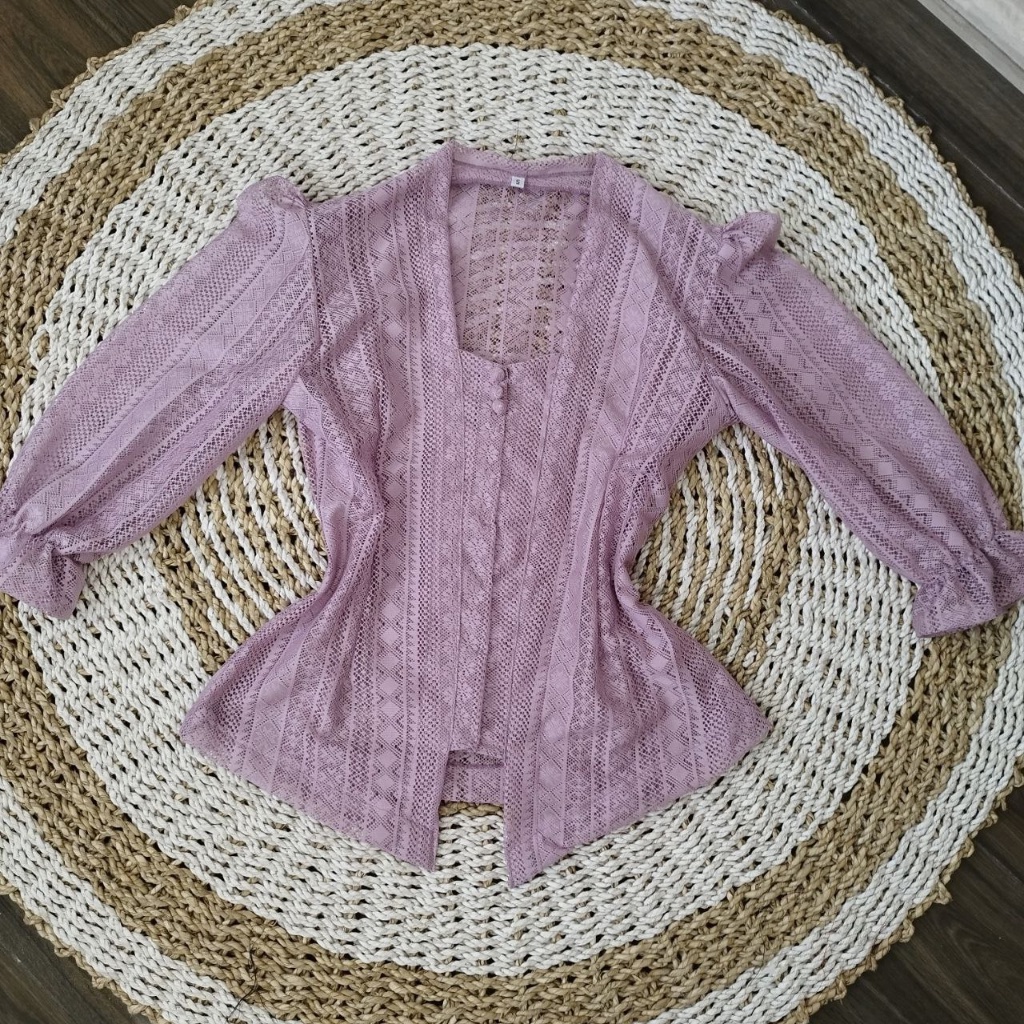 SD32WS (Kebaya เท่านั้น) Modern Graduation Balines Graduation Brocade Malika Bet Broken Sleeves Ruff