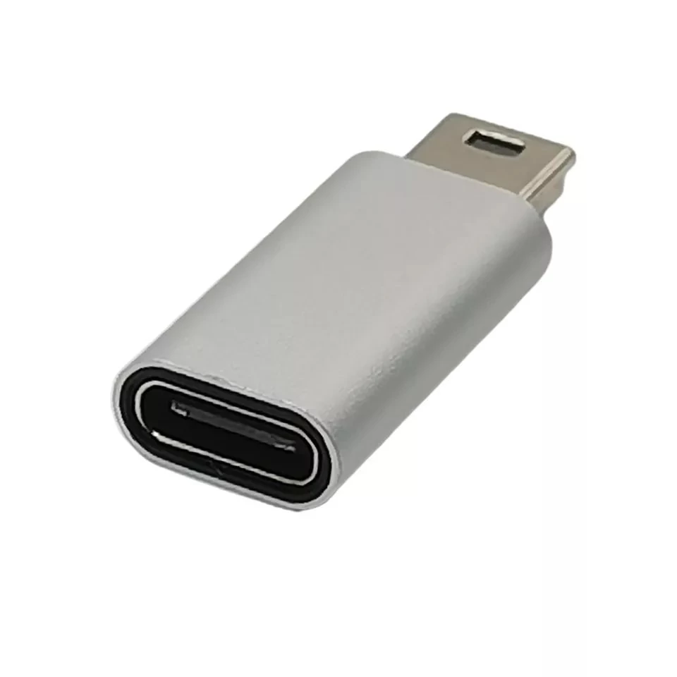 USB C To Mini USB 2.0ประเภท C หญิงไปยัง Mini USB ชายแปลงสำหรับ GoPro MP3เครื่องเล่น dash Camกล้องGPS thumbnail 9