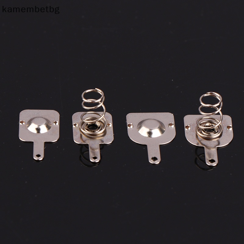 Kamembetbg แผ่นเหล็กนิกเกิล AA บวก และลบ 12*10 12 มม. 0.3 มม. 10 ชิ้น