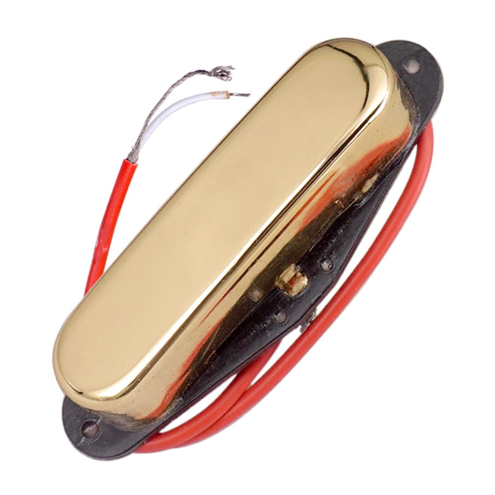 {Sunnylife } Chrome Gold Single Coil Guitar Neck Pickup สําหรับอุปกรณ ์ เสริมกีตาร ์ ไฟฟ ้ า Tele