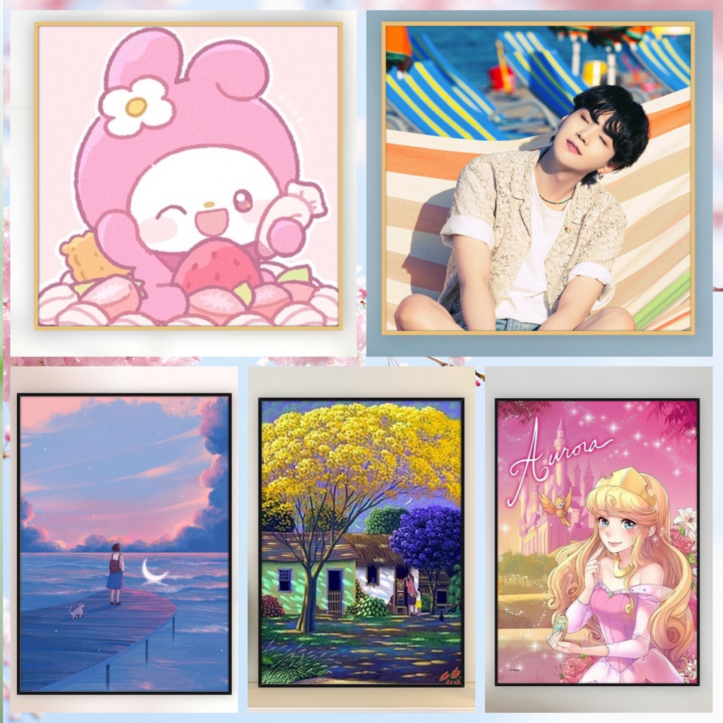[ข้อเสนอพิเศษ] ชุดงานจิตรกรรมเม็ดบีด ทรงเพชร คริสตัล รูปการ์ตูนอนิเมชั่น LinaBell 5D แฮนด์เมด สําหรับตกแต่งเฟอร์นิเจอร์ ของขวัญเด็ก
