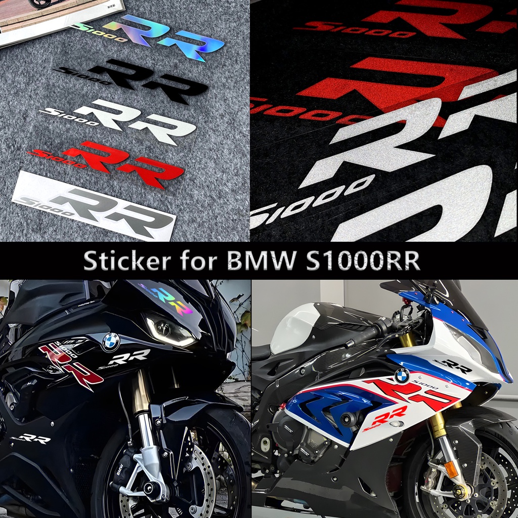 สติกเกอร์สะท้อนแสง กันน้ํา ลายกราฟฟิค S1000 RR สําหรับ BMW S1000RR 2019-2023