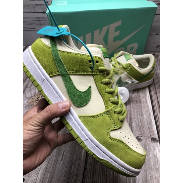 Nike Sb Dunk Low "Green Apple Fruity" ผู้ชายคุณภาพสูง 100% รองเท้า free shipping
