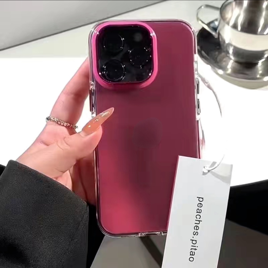 ขั ้ นสูงสีทึบชุบสองชั ้ นIMDเคสโทรศัพท ์ สําหรับiPhone15 14 13 12 11 Pro Maxปลอกป ้ องกันการกระแทกกล ้ องปกหลังแข ็ ง