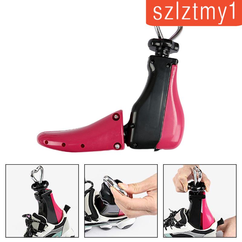 [szlztmy1] อุปกรณ์ขยายรองเท้าบูท ป้องกันการเสียรูป ขนาด 22 ซม. X20.5 ซม. สีดํา แดง