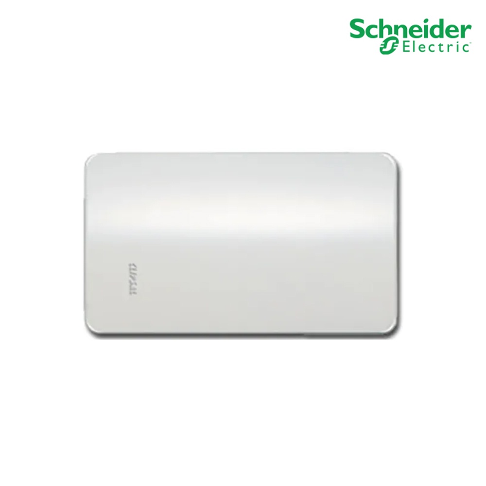 Schneider ฝาปิดช่องว่าง พร้อมตะแกรงพลาสติก ขนาด 3 ช่อง สีขาว รหัส A3030VX รุ่น Concept