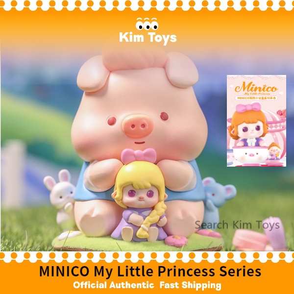 POPMART MINICO My Little Princess Series กล่องปริศนา รูปเจ้าหญิงป๊อปมาร์ท มินโก้ มายลิตเติ้ลปริ้นเซส ของเล่นสําหรับเด็ก