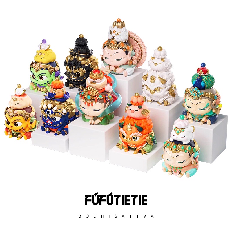 【FUFUTIETIE】Huigen Series กล่องตาบอดสวยงามสำหรับแต่งห้อง 1 ชิ้น
