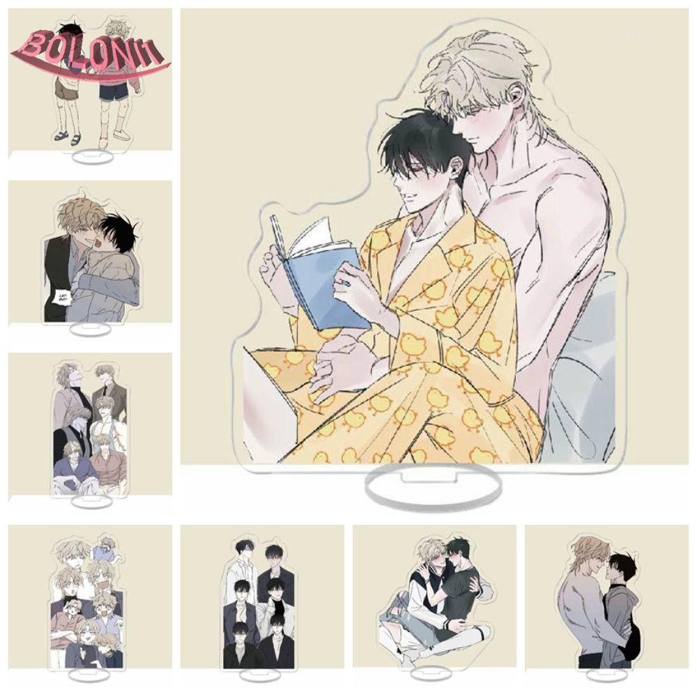 โมเดลฟิกเกอร์สแตนดี้ อะคริลิค รูปมังงะ BO Yaoi BL สไตล์เกาหลี สร้างสรรค์ สําหรับแต่งคอสเพลย์