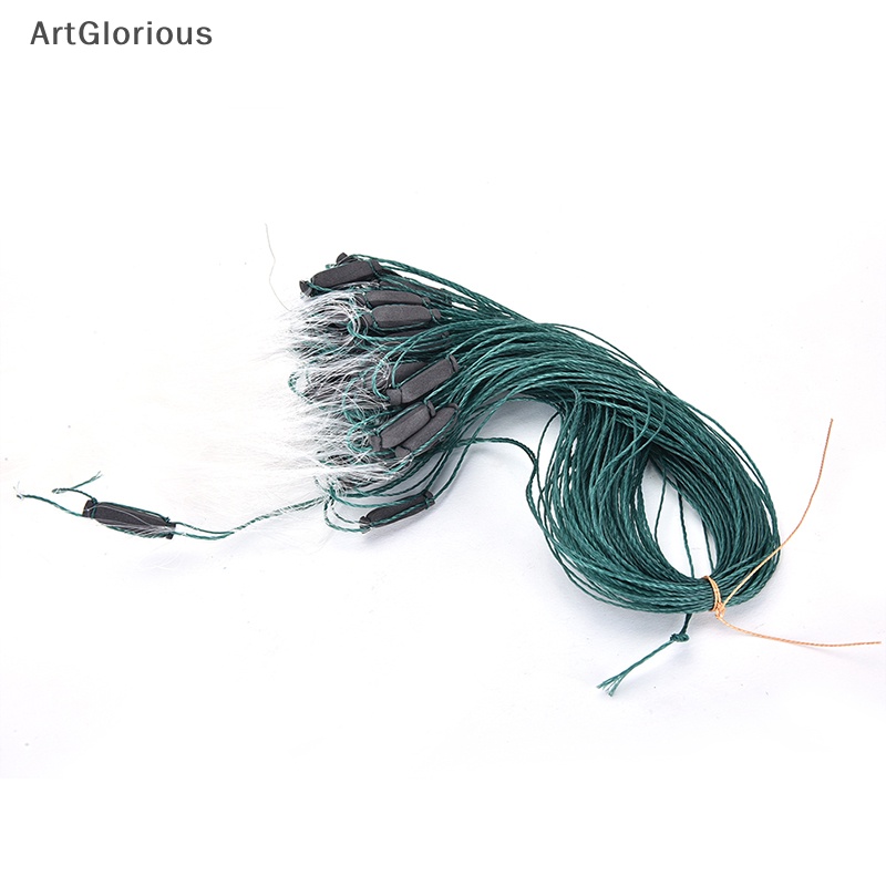 Art ตาข่ายดักปลา 3 ชั้น 25 ม. พร้อมทุ่นลอยน้ํา ราคา ถูกที่สุด ดีลบีเคเค แกลเลอรีภาพที่ 3