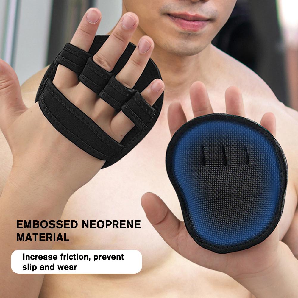 2PCS ยกปาล์ม Dumbbell Grips Pads น้ําหนัก Cross ถุงมือฟิตเนส Gym การฝึกอบรม Z5J7 ออกกําลังกาย N6H2