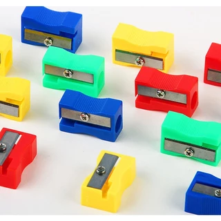 กบเหลาดินสอ สี่เหลี่ยม มาตรฐาน รุ่นประหยัด S0087 มีหลายสี เครื่องเขียน ของแจก ของแถม