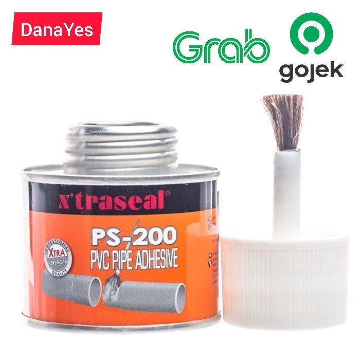 PVC PIPES GLUE 500 GRAM / PS200 SOLVENT CEMENT 500gr XTRASEAL