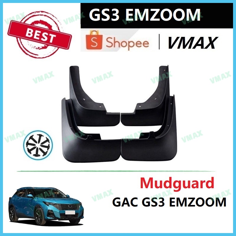 GAC GS3 Emzoom 2023 บังโคลนบังโคลนสําหรับ GAC GS3 Emzoom 2023 VMAXX
