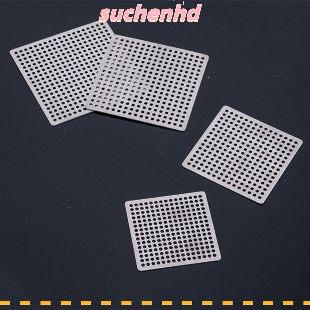 SUCHENHD แผ่นกรองท่อระบายน้ำสแตนเลส 304 สำหรับห้องครัวห้องน้ำ อุปกรณ์ห้องน้ำ กรองเส้นผม