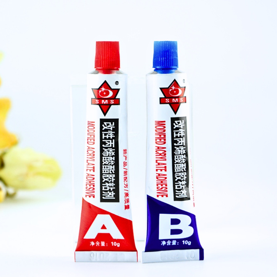 กาวอีพ็อกซี่ กาวอเนกประสงค์ AB EPOXY - GLUE ติดเหล็ก ติดโลหะ อะครีลิค โฟม แก้ว หิน ไม้ พลาสติก