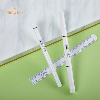 Ruby Lin 1 ชิ้นสีขาวผ่าตัด Eyebrow Tattoo Skin Marker ปากกาเครื่องมืออุปกรณ์เสริม Tattoo Marker ปากกา
