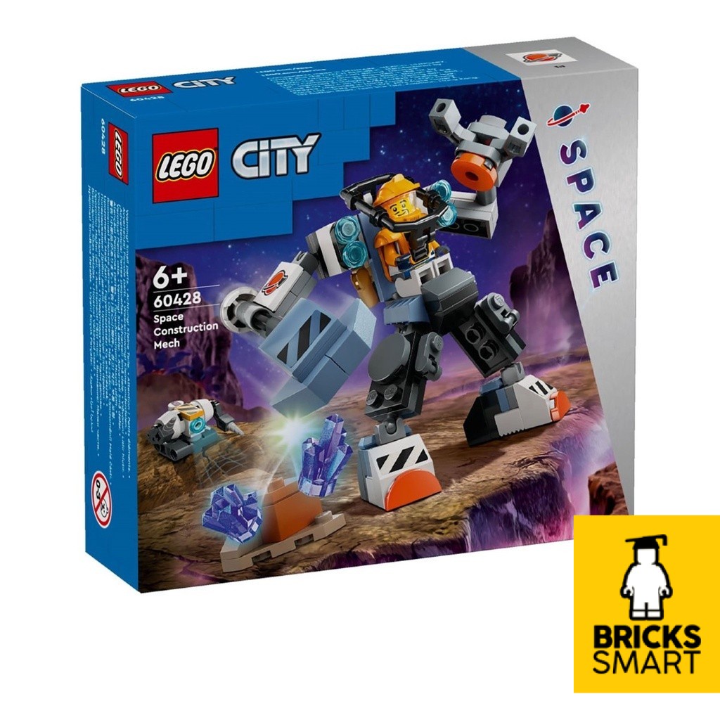 LEGO 60428 City Space Construction Mech Building ชุดของเล่น (140 ชิ้น)