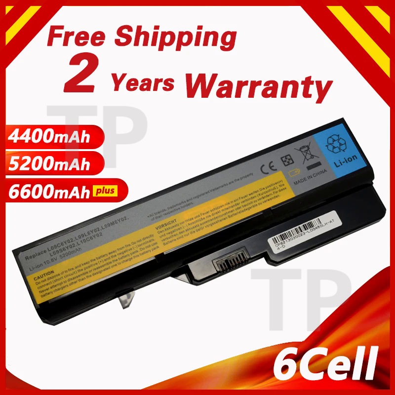 TP Golooloo NEW Laptop Battery L09M6Y02 L10M6F21 L09S6Y02 L09L6Y02 For Lenovo G460 G465 G470 G475 G5