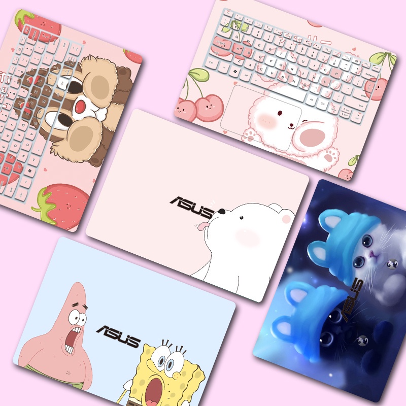 ASUS Fearless 15 สติกเกอร์ Vivobook 14 X415 ฟิล์มป้องกัน X515 สติกเกอร์เปลือกคอมพิวเตอร์ Zenbook TN3