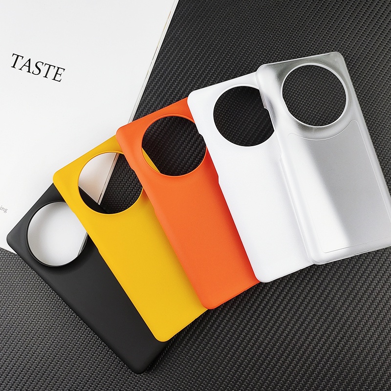 เคสโทรศัพท์มือถือ PC แบบแข็ง ผิวด้าน บางพิเศษ ป้องกันลายนิ้วมือ สําหรับ Realme GT5 Pro GT5Pro 5G