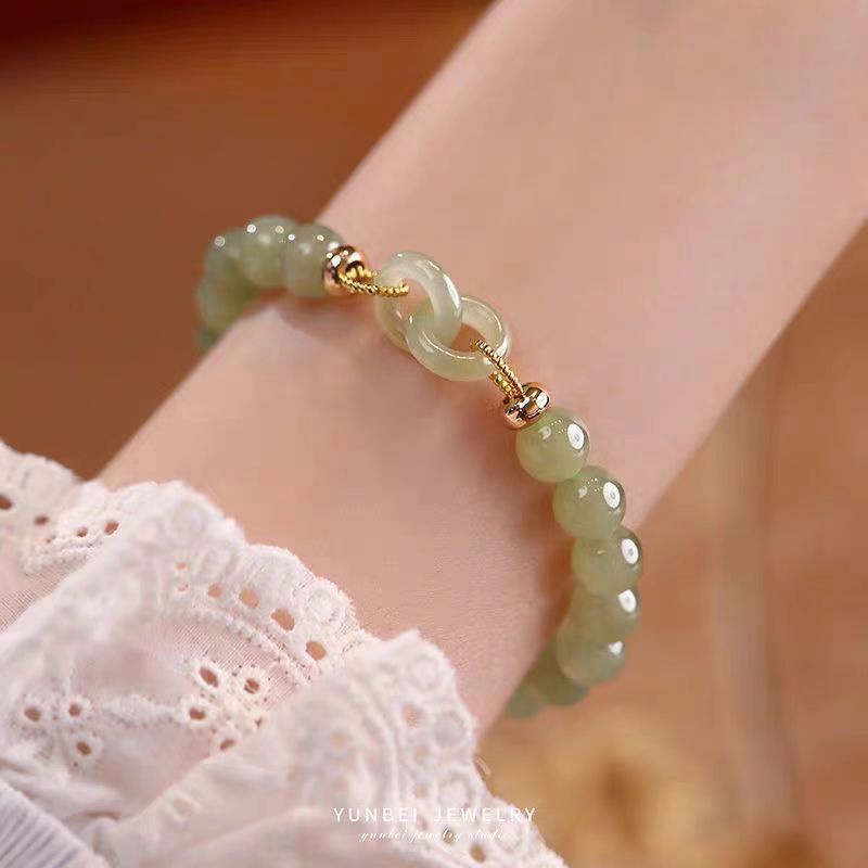 COD-สร้อยข้อมือ Clasp แบนผู้หญิงฝัง Niche ออกแบบสร้อยข้อมือของขวัญวันเกิดสำหรับเพื่อนรักcobrandier