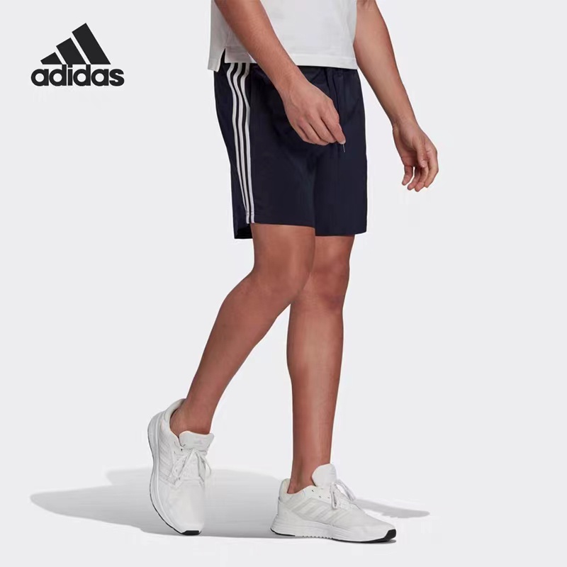 Adidas ของแท้ 100% กางเกงบาสเก็ตบอลขาสั้น ปักลายโลโก้ คุณภาพสูง แฟชั่นสําหรับผู้ชาย และผู้หญิง