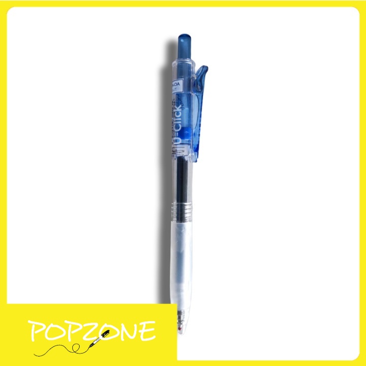 ปากกาเจล U-Click 0.5 มม. KIAN-DA หมึกน้ำเงิน (1 ด้าม)