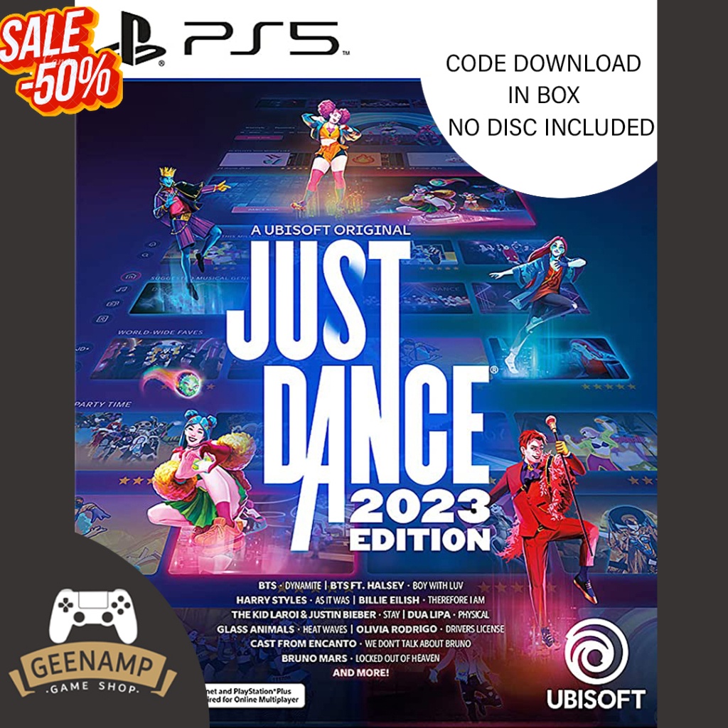 (โค้ดshopee DDXJANW2 ลด10%) PS5 [มือ1] Just Dance 2023 Edition (R3/ASIA)(EN) !!CODEเกมในกล่อง ไม่มีแผ่นเกม!! #เกมส์