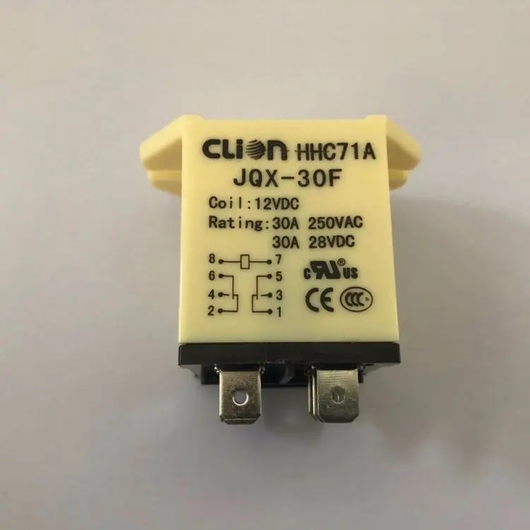 1 PC Original HHC71A HIGH POWER RELAY JQX-30F 12V 24V 220V 30A 8 Pin