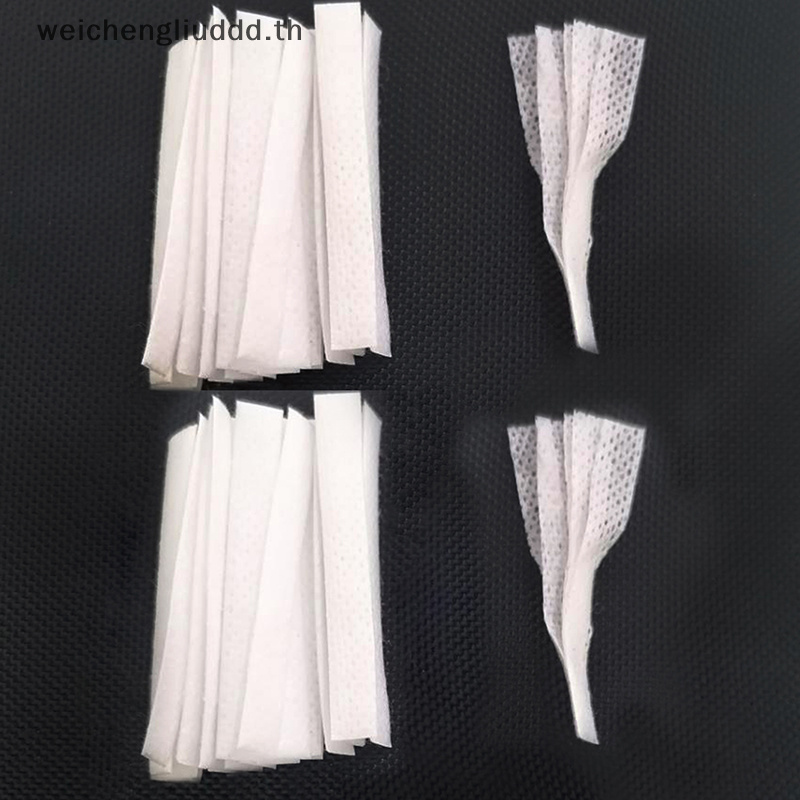 Th ชุดผ้าฝ้าย 60*8 มม. สีเงิน DIY 100 ชิ้น ต่อถุง BGH