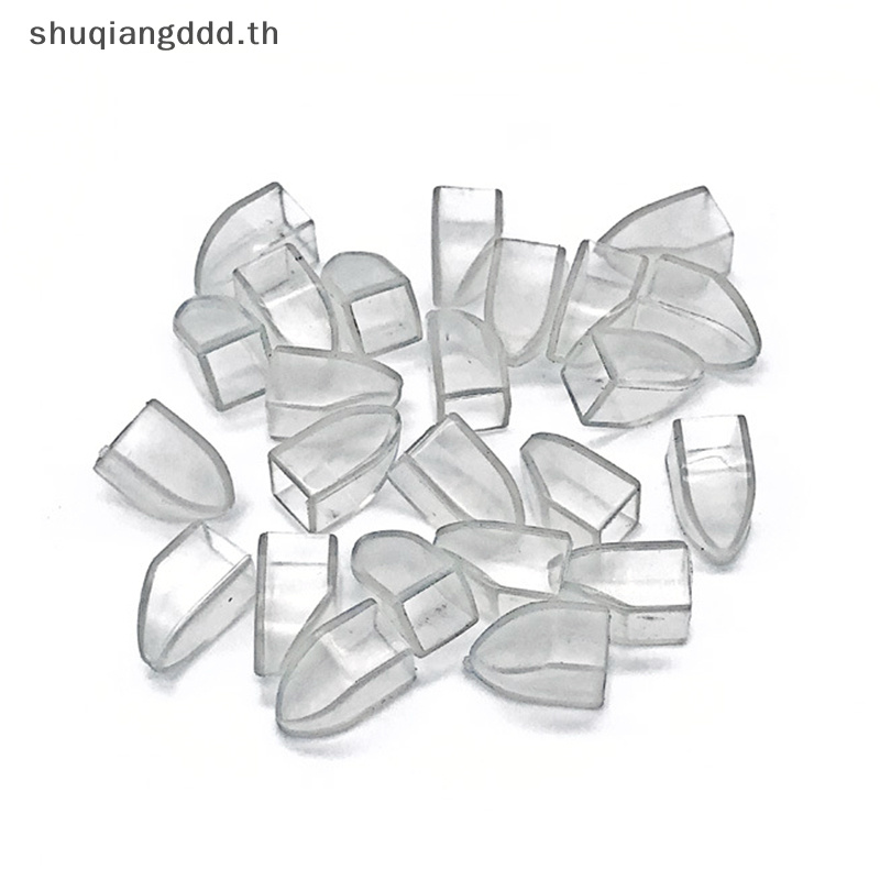 <Shuqiangdd.th> 10 ชิ้น Nipper ฝาครอบแขนป้องกันสําหรับเล็บหนังกําพร้ากรรไกรแหนบ
