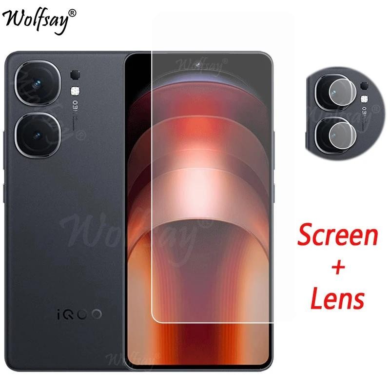 ตัวป้องกันเลนส์กล้องสําหรับvivo iQOO Neo 9S Pro + 9S Pro Plusป้องกันหน้าจอกระจกนิรภัยVivo iQOO Neo 10 9S 8 Proแก้วสําหรับVivo iQOO Neo 9 แก้ว