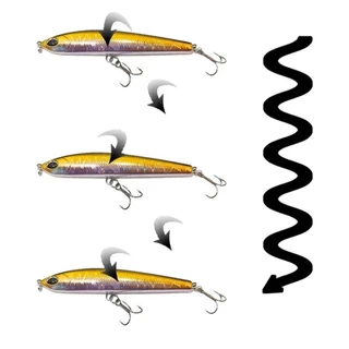 Outkit ใหม่ Sinking ดินสอ Lure น้ําจืดดําน้ําประดิษฐ์ Trembling เหยื่อปลอมสําหรับปลาเทราท์ Pike Perch Tackle Creek Wobblers