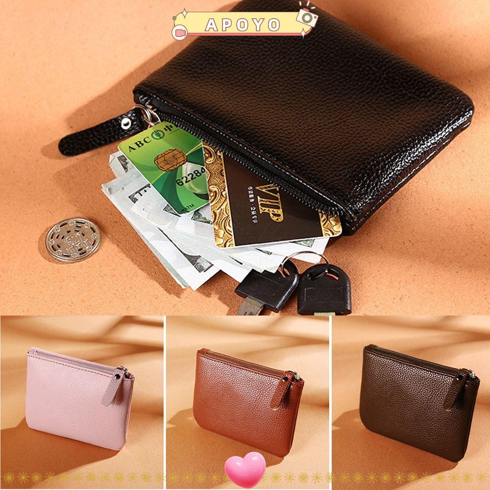 Apoyo Card Wallet Retro Minimalist Credit Card Holder Gift Coins Bag