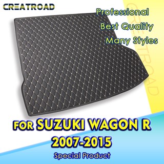 พรมปูพื้นรถยนต์ ตกแต่งภายในรถยนต์ สําหรับ Suzuki Wagon R 2007 2008 2009 2010 2011 2012 2013 2014 2015