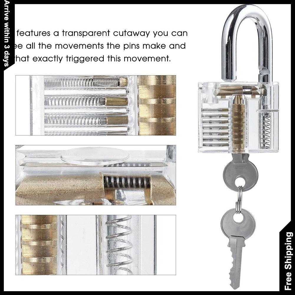 [มาถึงภายใน 3 วัน] ชุดเครื่องมือกุญแจล็อคกุญแจ สําหรับช่างกุญแจ - รูปที่ 6