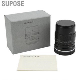 Supose 40mm F2.8 Macro Lens  Manual Focus Z Mount Large Aperture for Portraits