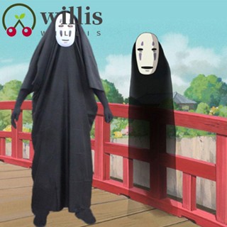 Willis เครื่องแต่งกายผู้ชาย ไร้หน้า สร้างสรรค์ บุคลิกภาพ เครื่องแต่งกาย พร้อมหน้ากากเด็ก อุปกรณ์ประกอบฉากถ่ายภาพ Miyazaki Hayao