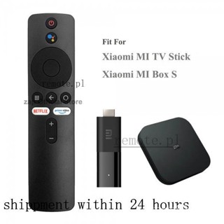 ใหม่ XMRM-006 กล่องรับสัญญาณสมาร์ททีวี บลูทูธ ควบคุมด้วยเสียง สําหรับ Xiaomi MI Box S MI TV Stick MDZ-22-AB MDZ-24-AA Google Assistant