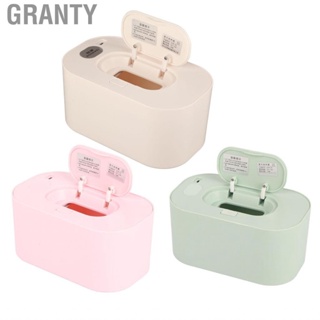 Granty Wet Wipes Dispenser Heater  Lock Moisture Top Heating Wipe Warmer Fall Proof PC Large  Long Life Span for Travel